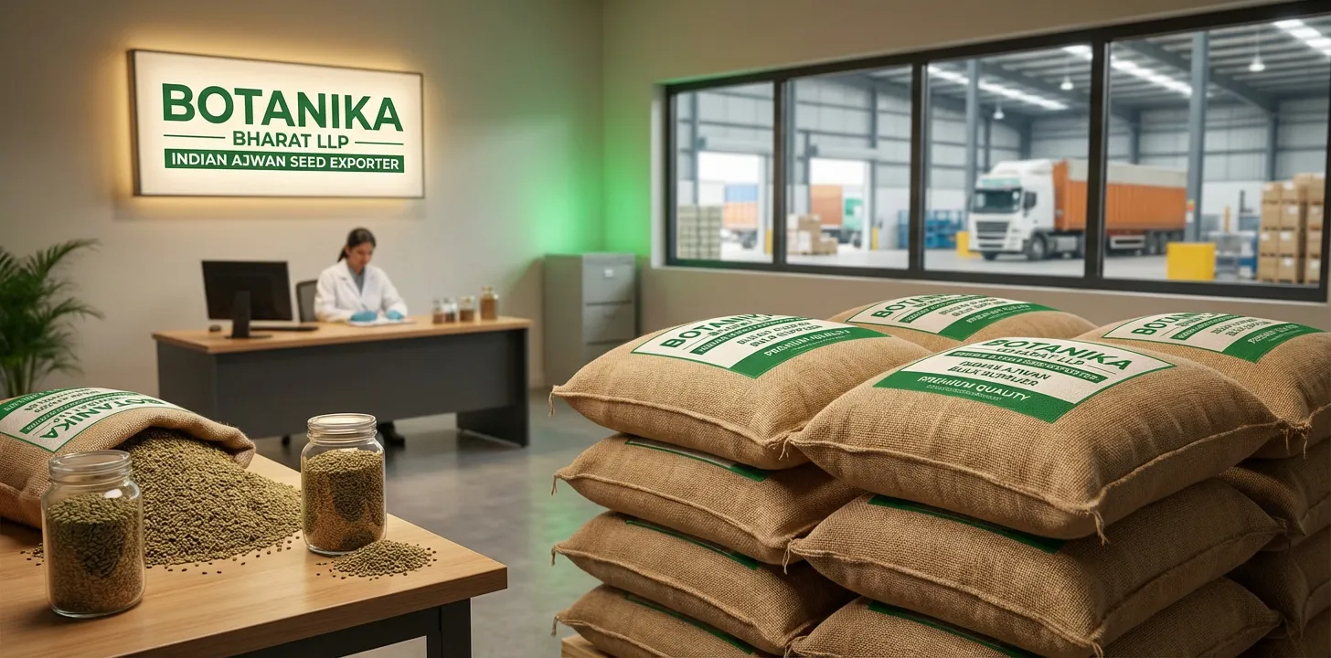 Ajwanseed – Botanika Bharat LLP, Indian ajwan seed exporter, ajwain carom seed, Rudrapur Uttarakhand.