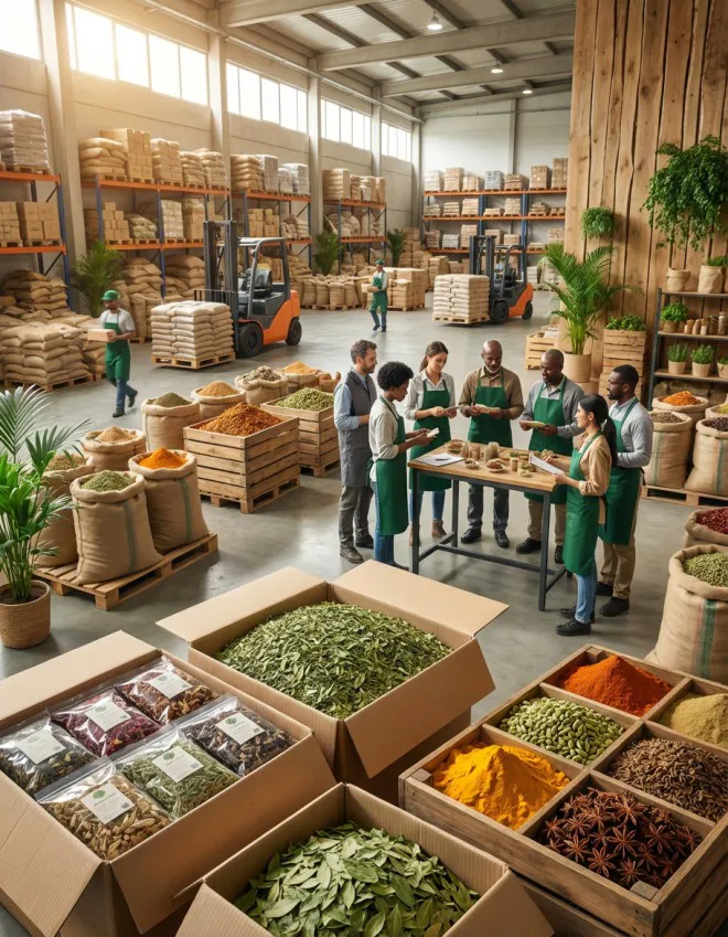 Botanika Bharat LLP Spices Herbs Ashwagandha Black Pepper Cardamom Turmeric Oleoresins Essential Oils Rice Bulk Spice Exporter Wholesale India