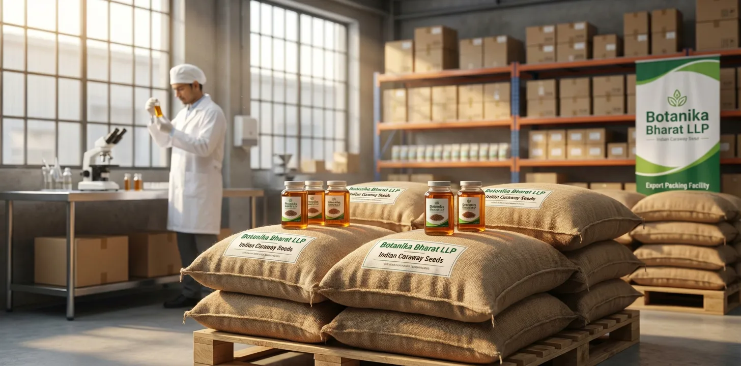 Caraway seed oil – Botanika Bharat LLP, Indian caraway seed oil exporter, caraway oil essential oil supplier, Rudrapur Uttarakhand.