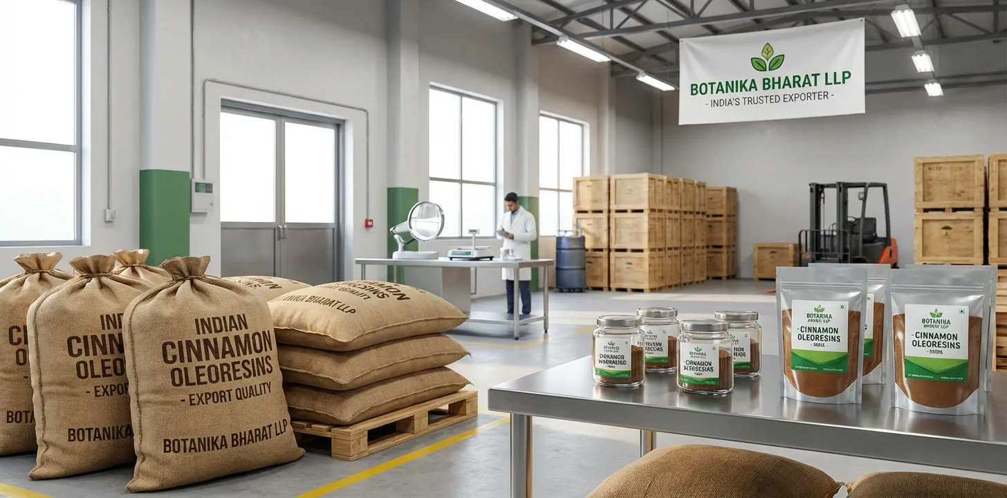 Cinnamon Oleoresins – Botanika Bharat LLP, Indian cinnamon oleoresins exporter, bulk cinnamon oleoresins supplier FMCG food flavor, Rudrapur Uttarakhand.