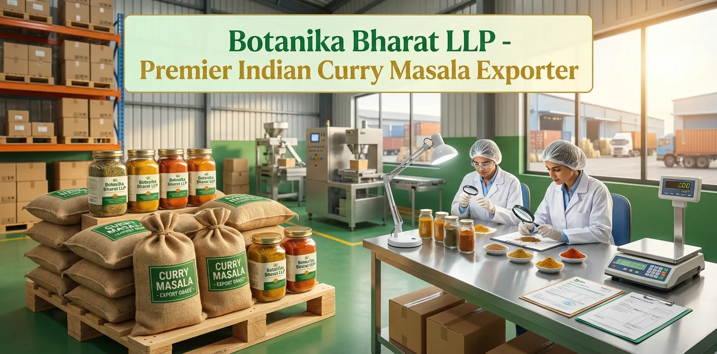 Curry Masala – Botanika Bharat LLP, Indian curry masala exporter, curry masala supplier FMCG HORECA, Rudrapur Uttarakhand.