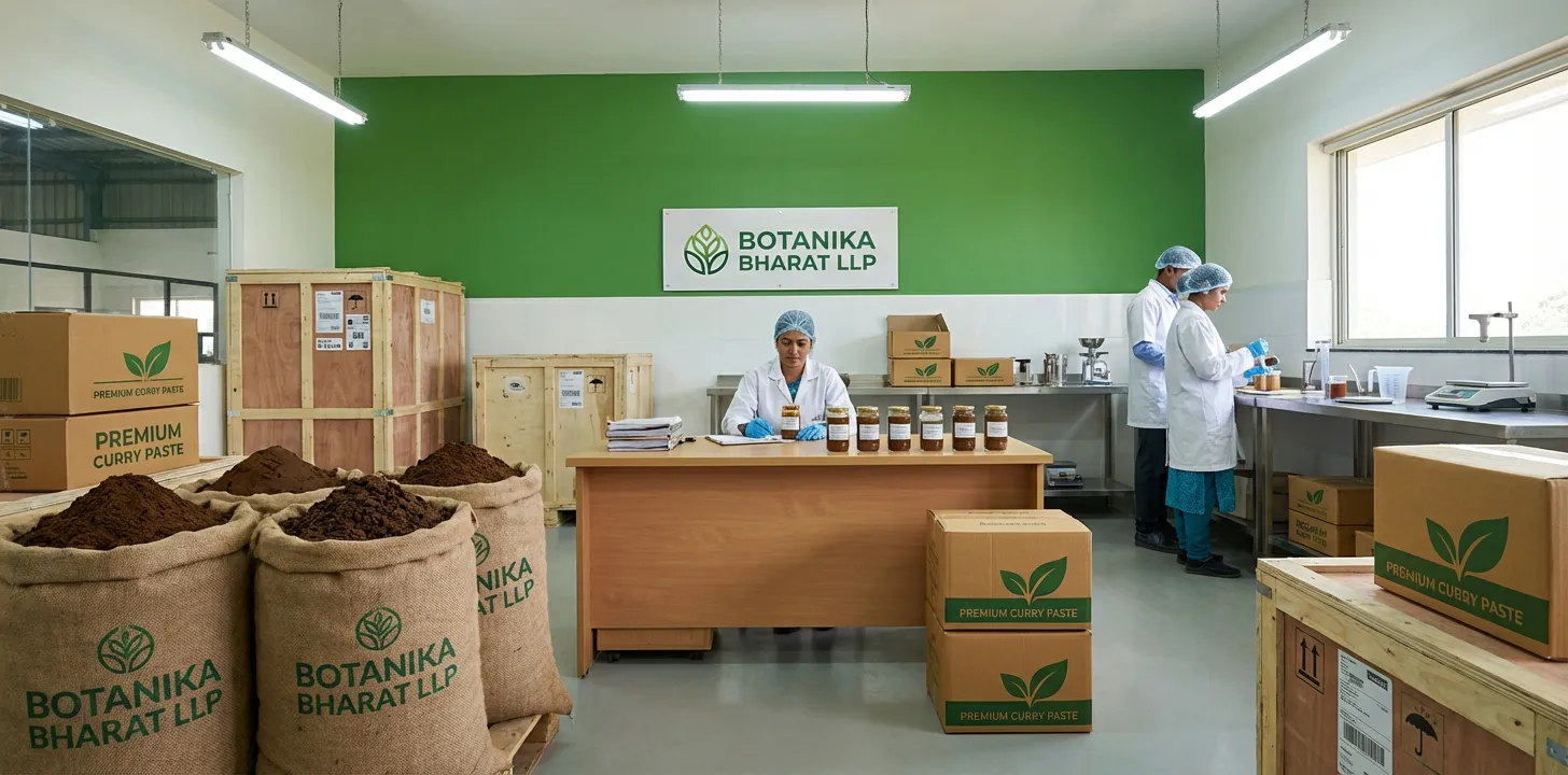 Curry Paste – Botanika Bharat LLP, Indian curry paste exporter, curry paste supplier FMCG HORECA, Rudrapur Uttarakhand.