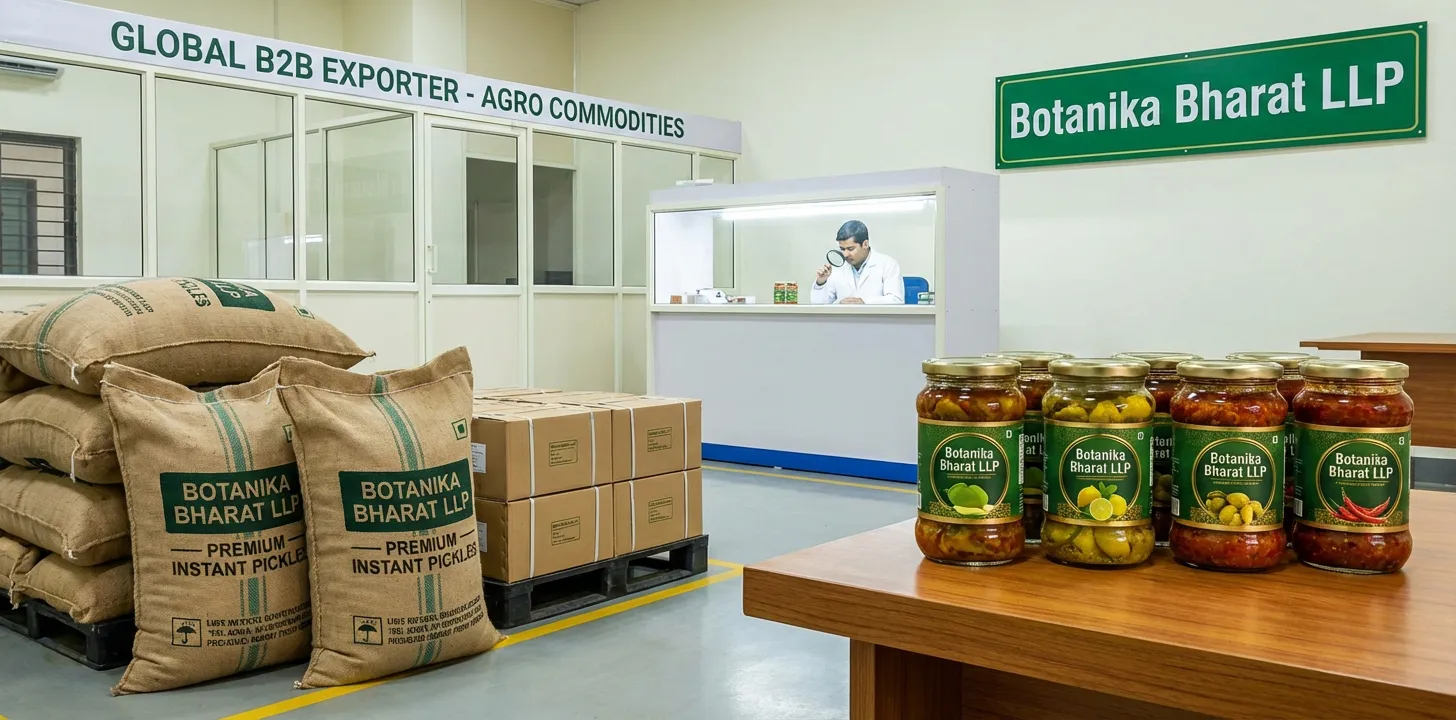 Instant Pickles – Botanika Bharat LLP, Indian instant pickles exporter, instant pickles supplier, FMCG HORECA, Rudrapur Uttarakhand.