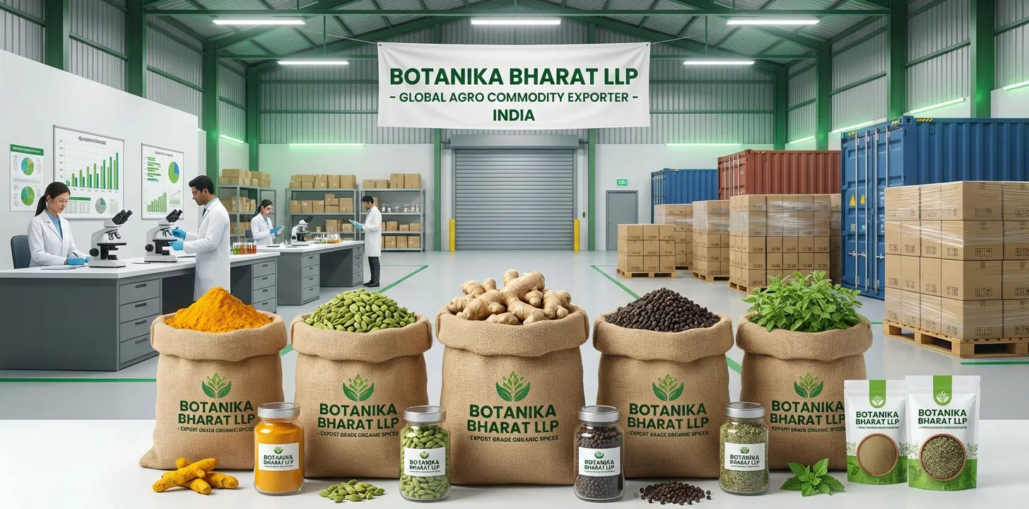 Organic Herbal Spices – Botanika Bharat LLP, Indian organic herbal spices exporter, organic herbal spices supplier FMCG HORECA, Rudrapur Uttarakhand.
