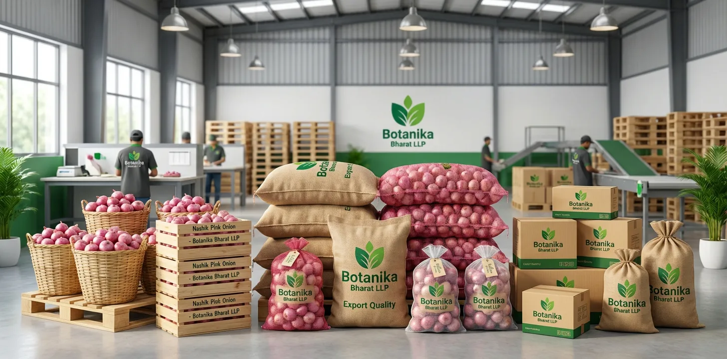 Pink Onion – Botanika Bharat LLP, pink onion exporter India, fresh pink onion Nashik pink onion bulk supplier, agro commodity exporter India, Rudrapur Uttarakhand.