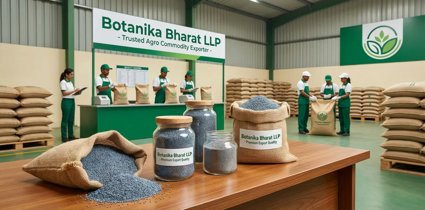 Poppy Seed – Botanika Bharat LLP, Indian poppy seed exporter, whole poppy seeds, poppy seed powder, khus khus, posta, Rudrapur Uttarakhand.