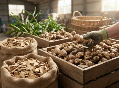 Ginger | Botanika Bharat LLP Spices Herbs Ashwagandha Turmeric Oleoresins Essential Oils Rice Bulk Spice Exporter Wholesale India