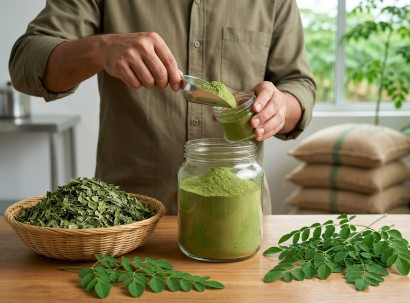 Moringa Powder | Botanika Bharat LLP Spices Herbs Ashwagandha Turmeric Oleoresins Essential Oils Rice Bulk Spice Exporter Wholesale India