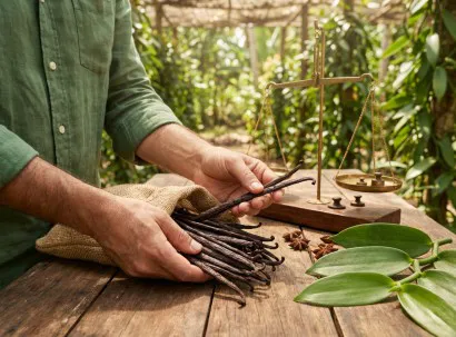 Vanilla | Botanika Bharat LLP Spices Herbs Ashwagandha Turmeric Oleoresins Essential Oils Rice Bulk Spice Exporter Wholesale India