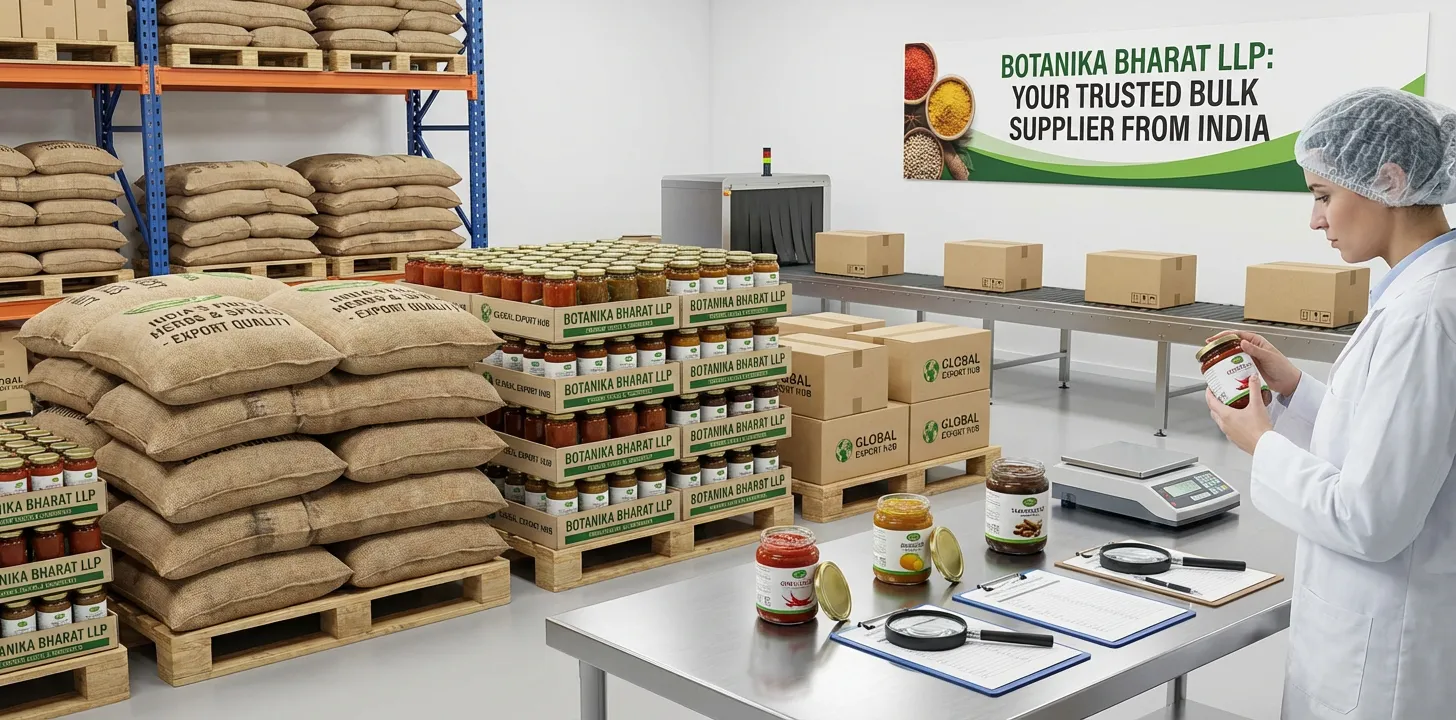 Sauces and Condiments – Botanika Bharat LLP, Indian sauces and condiments exporter, bulk sauces condiments supplier FMCG HORECA, Rudrapur Uttarakhand.