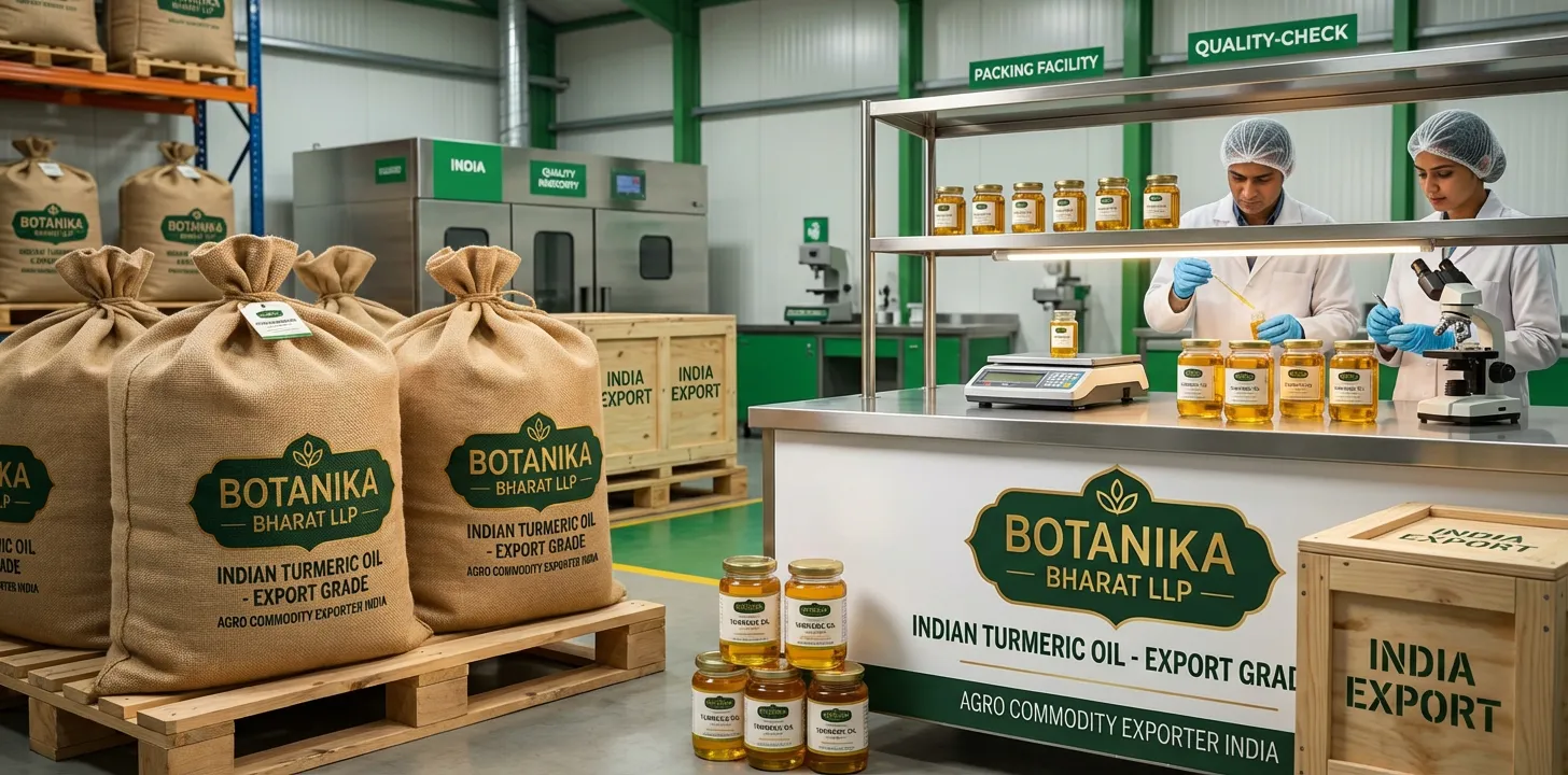 Turmeric oil – Botanika Bharat LLP, Indian turmeric oil exporter, essential oil supplier, Rudrapur Uttarakhand.