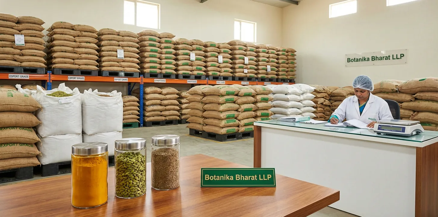 Why choose Botanika Bharat LLP – Indian spice exporter, bulk spices supplier, Rudrapur Uttarakhand. Trusted export partner for global buyers.