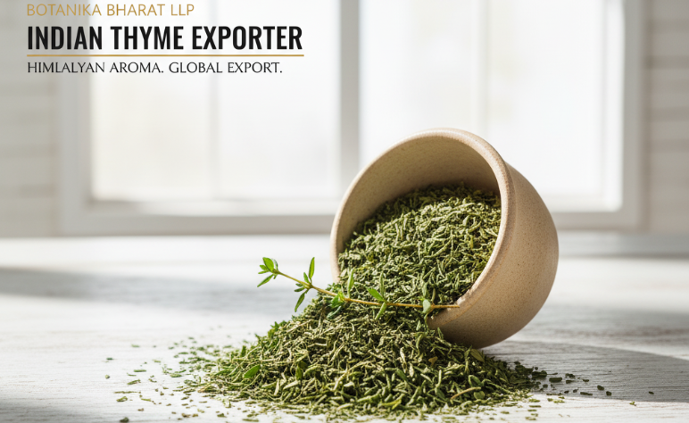 High-quality dried Indian thyme leaves for export